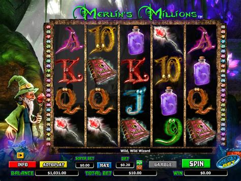 Бесплатный игровой автомат Merlins Millions